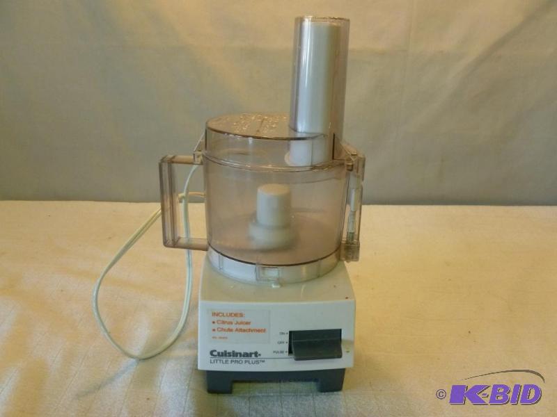 lot 216 image: Cuisinart Little Pro Plus food processor and ...