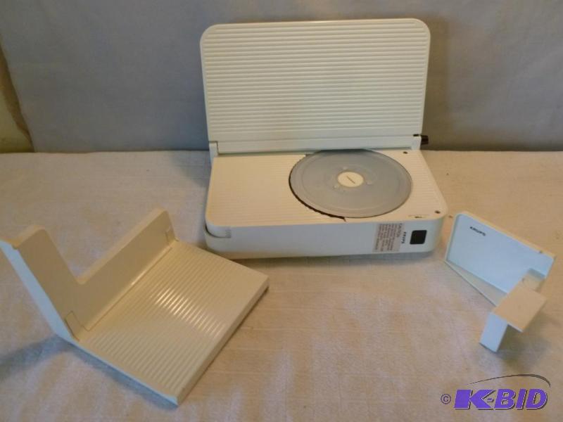 lot 219 image: Krups tabletop electric meat slicer, good cle...
