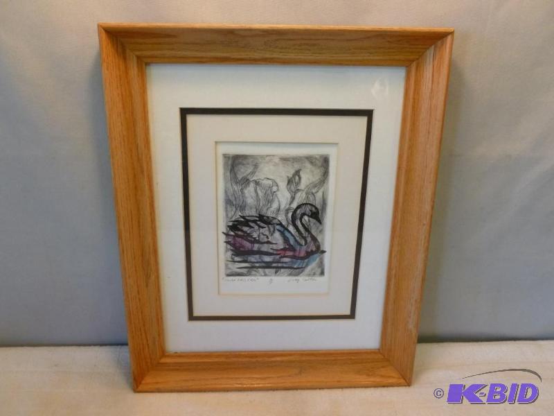 lot 226 image: Beautiful Debbie Custer " Swan And Eris ...