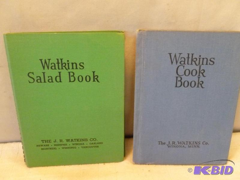 lot 236 image: Lot of two vintage Watkins cookbooks 1943,194...
