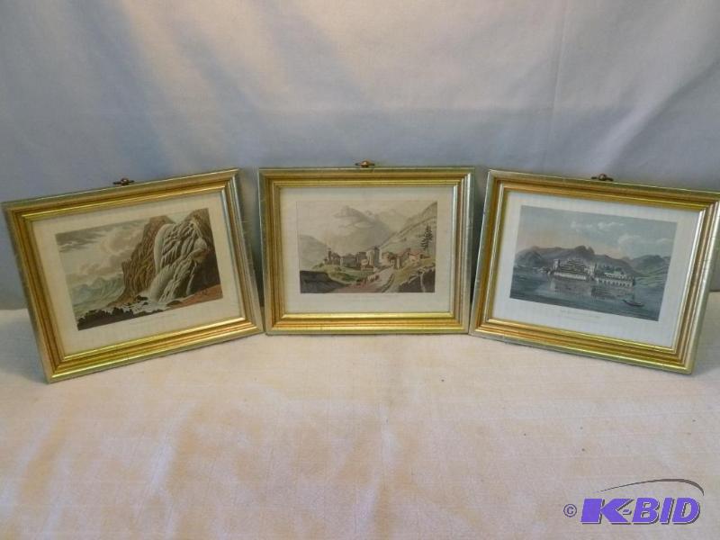 lot 246 image: Lot of three vintage R. Ackermanns&nbspRepo...