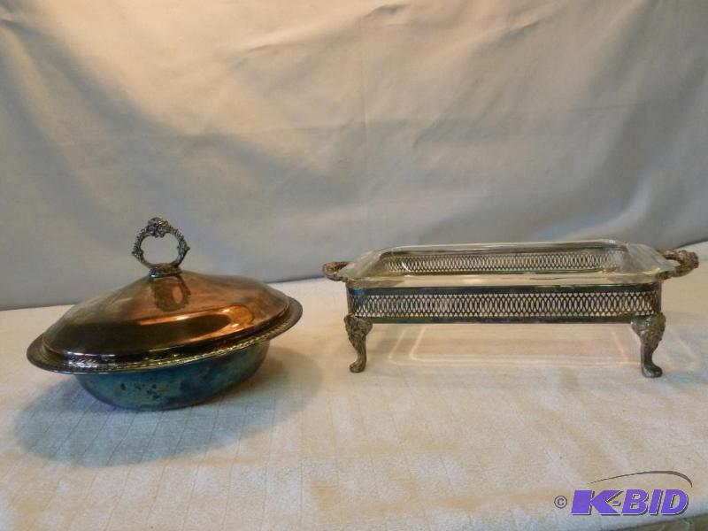 lot 283 image: This lot consists of two large silver plate s...