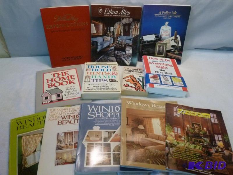lot 317 image: Lot of handyman and home improvement books.&n...