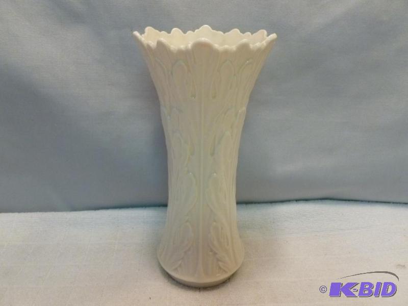 lot 326 image: Large Lenox porcelain vase that measures 4 1...