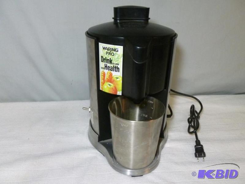 lot 336 image: Waring&nbspPro Juice Extractor Machine model...