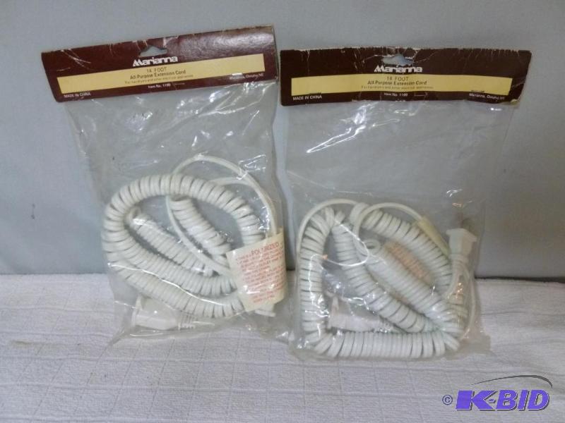 lot 344 image: Lot of two Marianna 14 ft. all purpose extens...