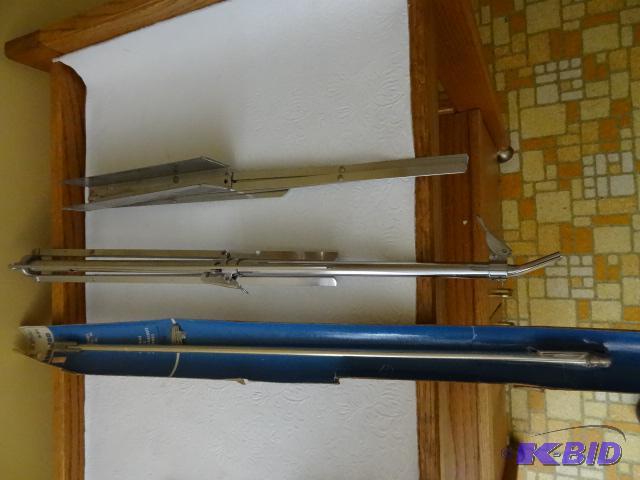 Sash Rod and Portable Music Stand...