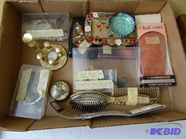 Misc Jewelry. Womens Manicure Set. Candle Hol...