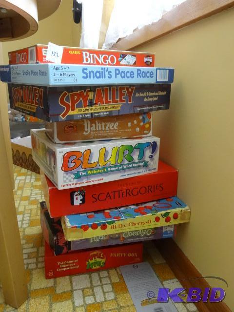 10 Misc Board Games...