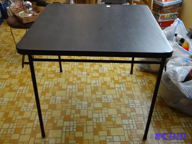 34 X 34 Folding Card Table...