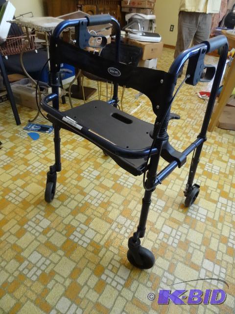 Invacare walker and Chair With Hand Brakes an...