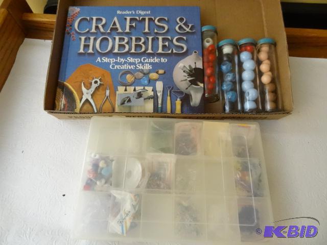 Craft and Hobbies Book. Misc Craft Supplies...