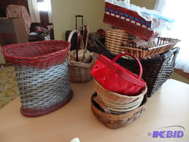 Misc Wicker Baskets...