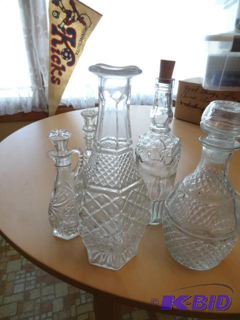 Glass Decanters...