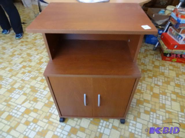 Microwave Cart on Wheels 21 X 15 X 32...