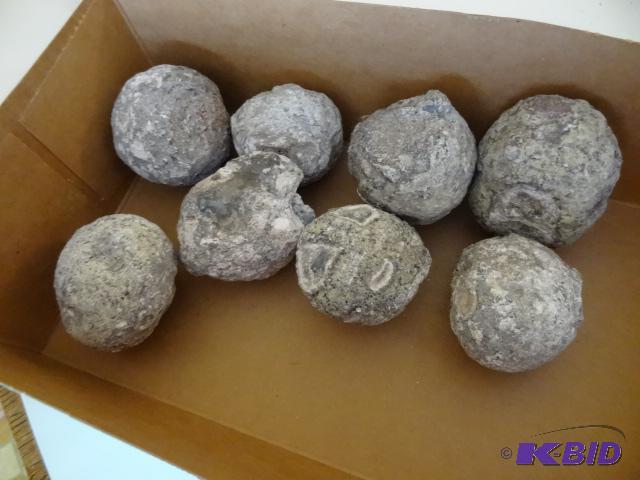 8 Solid Geodes...