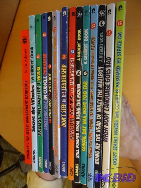 14 Dibert Comic Books...