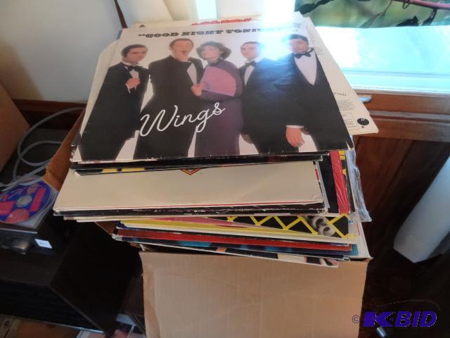 Box of Misc Records....