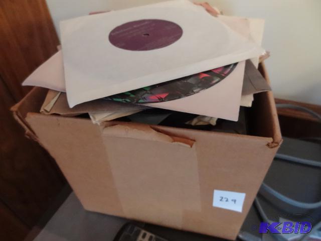 Box of Misc Records....