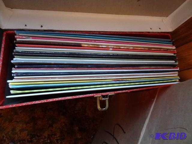 Misc Records in Carrying Case...