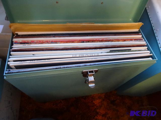 Misc Records in Carrying Case...