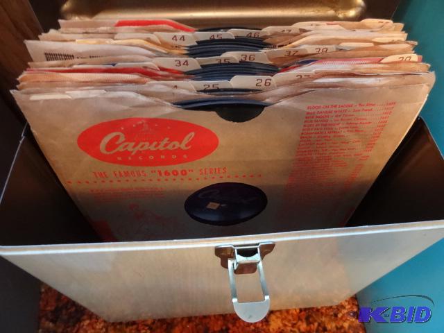Misc Records in Carrying Case...