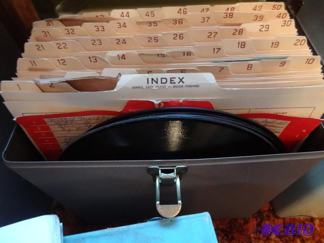 Misc Records in Carrying Case...