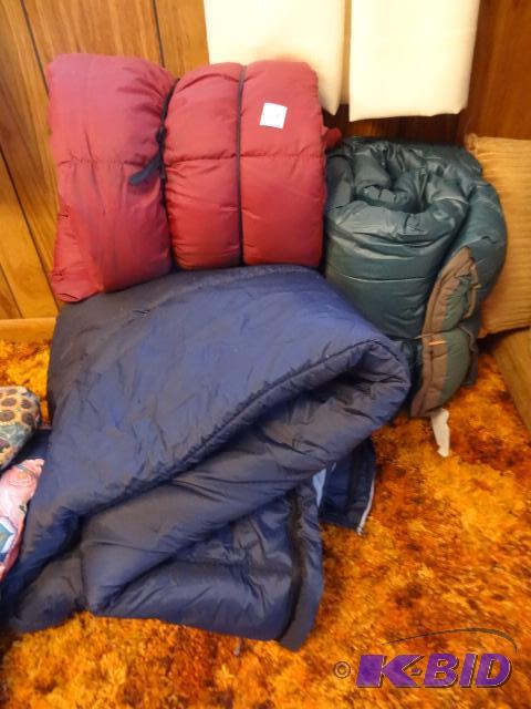3 Sleeping Bags...