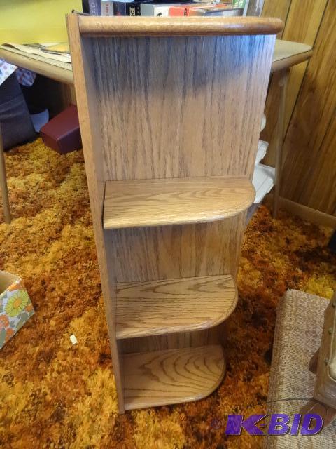 Wood Wall Hanging Corner Shelf....