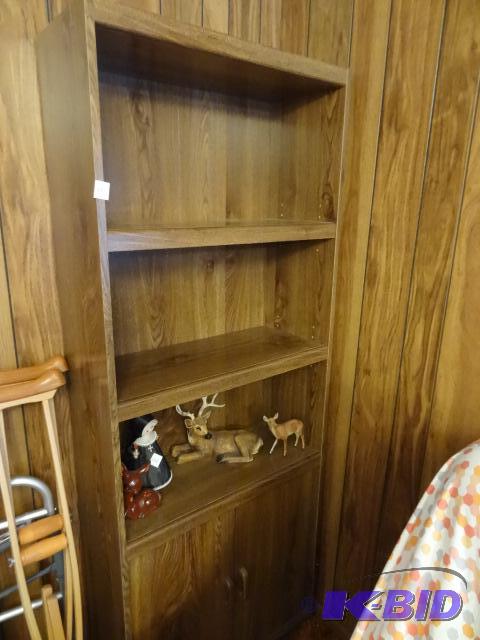 Laminate Book Shelf with Bottom Storage. 28 X...