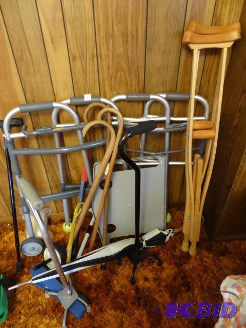 Karge Kit if Wakjersm Crutches, and Canes...