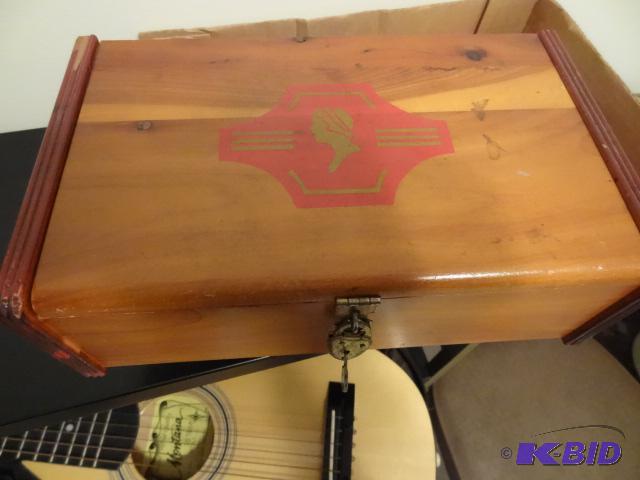 Wood Jewelry Box. Comes with Lock and Key...