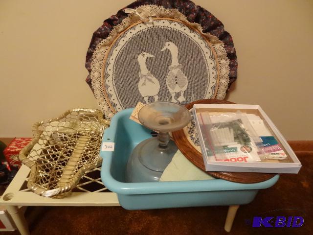 Closet Riser, 2 Decorative Wall Hangings and ...