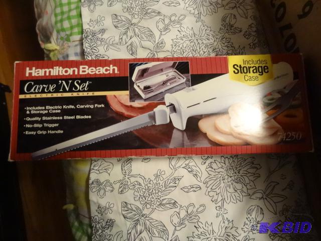 Hamilton Beach Carve V Set Electric Knife...