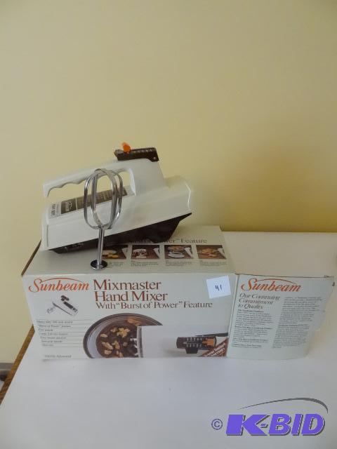 Sunbeam Mixmaster Hand Mixer...