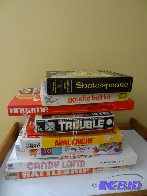 Misc Vintage Board Games...