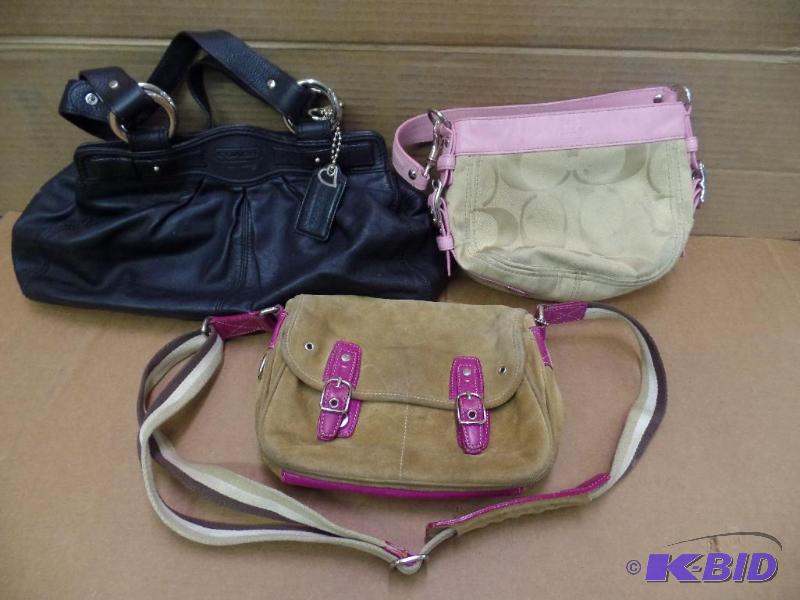 3 Coach Handbags
