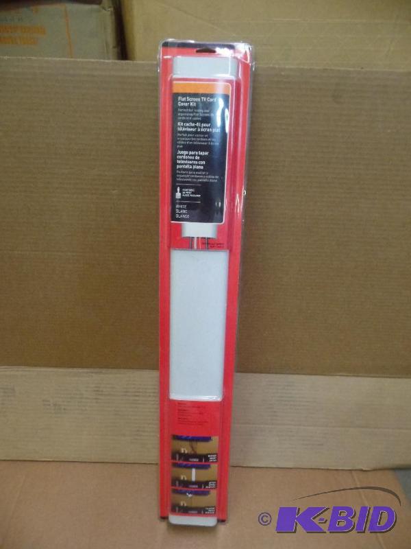 Flat Screen TV Cord Cover Kit