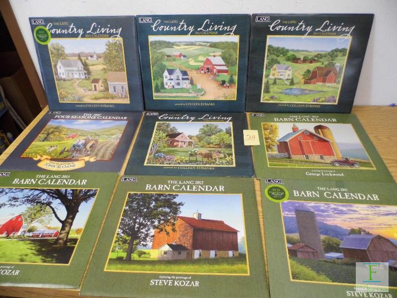 12 Calendars
