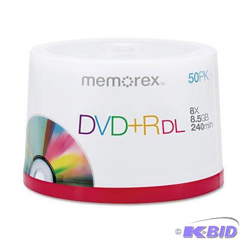lot 121 image: Lot of 6 8x DVDR Double Layer Media 30 Packs
