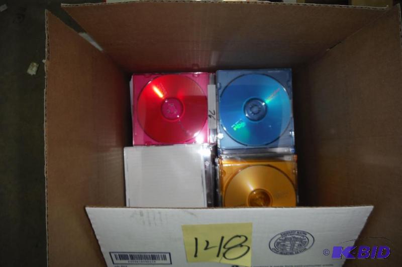 lot 148 image: Lot of 76 cd-rs in individual cases