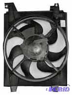 lot 207 image: TYC 610580 Hyundai Replacement Condenser Cooling Fan Assembly