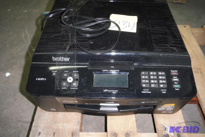 lot 234 image: Brother Printer MFCJ825DW Wireless Color Photo Printer with Scanner, Copier and Fax
