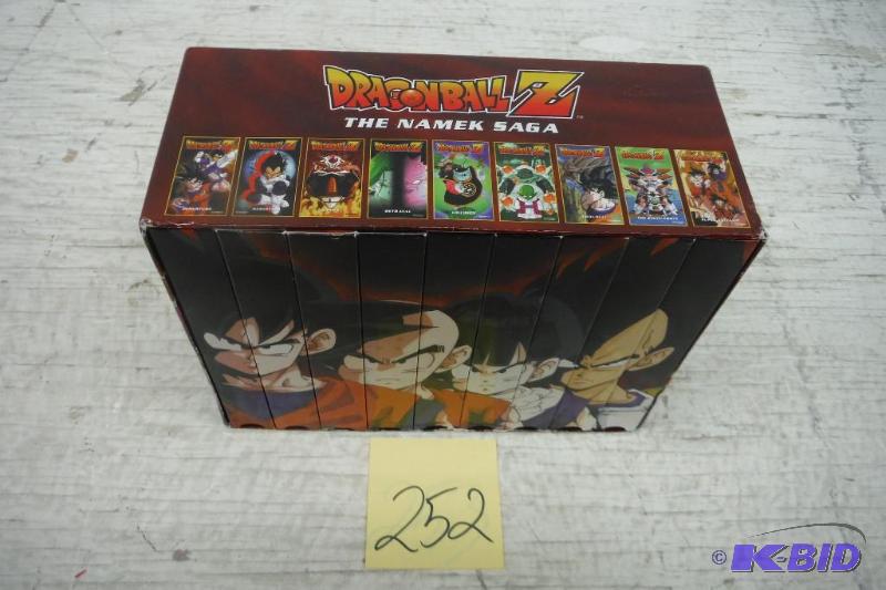 lot 252 image: Dragon ball z Cassette Set