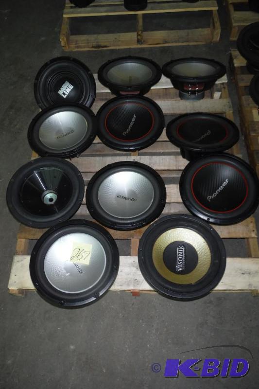 lot 269 image: Lot of 11-12  Blown Subs
