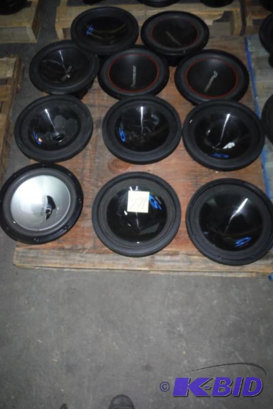 lot 271 image: Lot of 11-12  Blown Subs