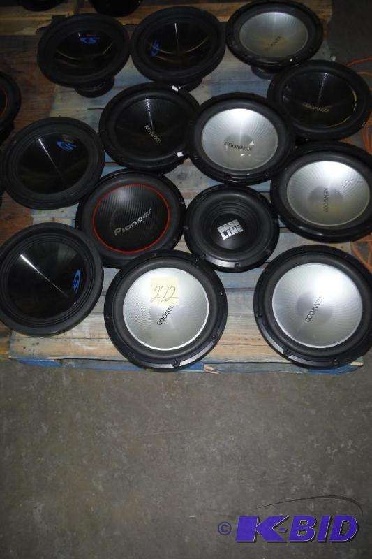 lot 272 image: Lot of 13  Blown Subs
