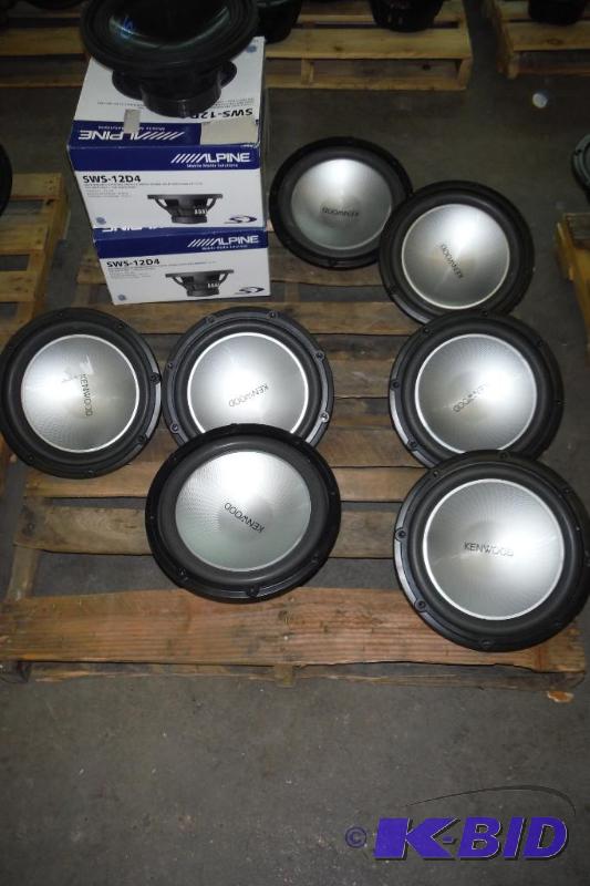 lot 278 image: Lot of 10 Blown Subs