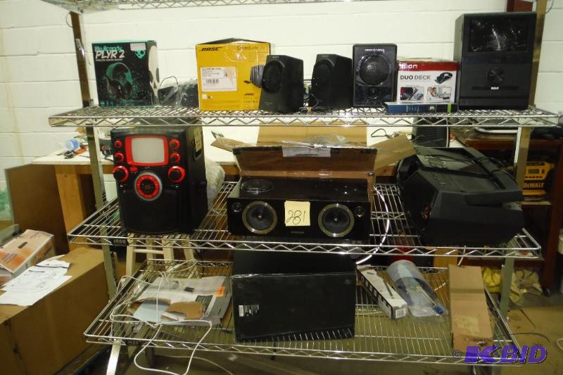lot 281 image: Lot of Electronic items not working or incomplete