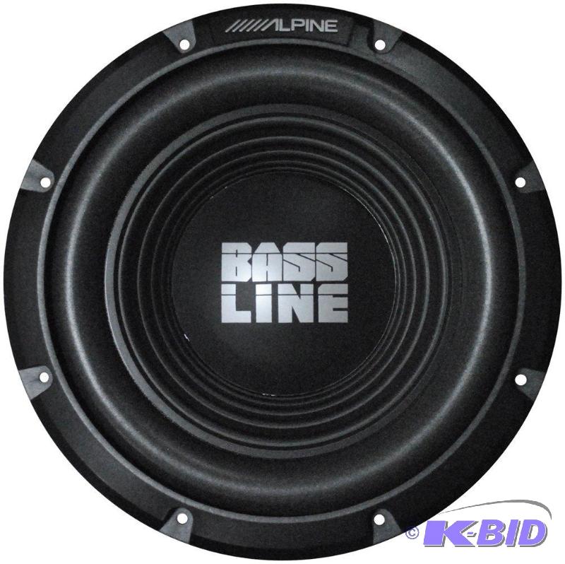 lot 70 image: Alpine SWA-12S4 BassLine Series 12 4-ohm Subwoofer